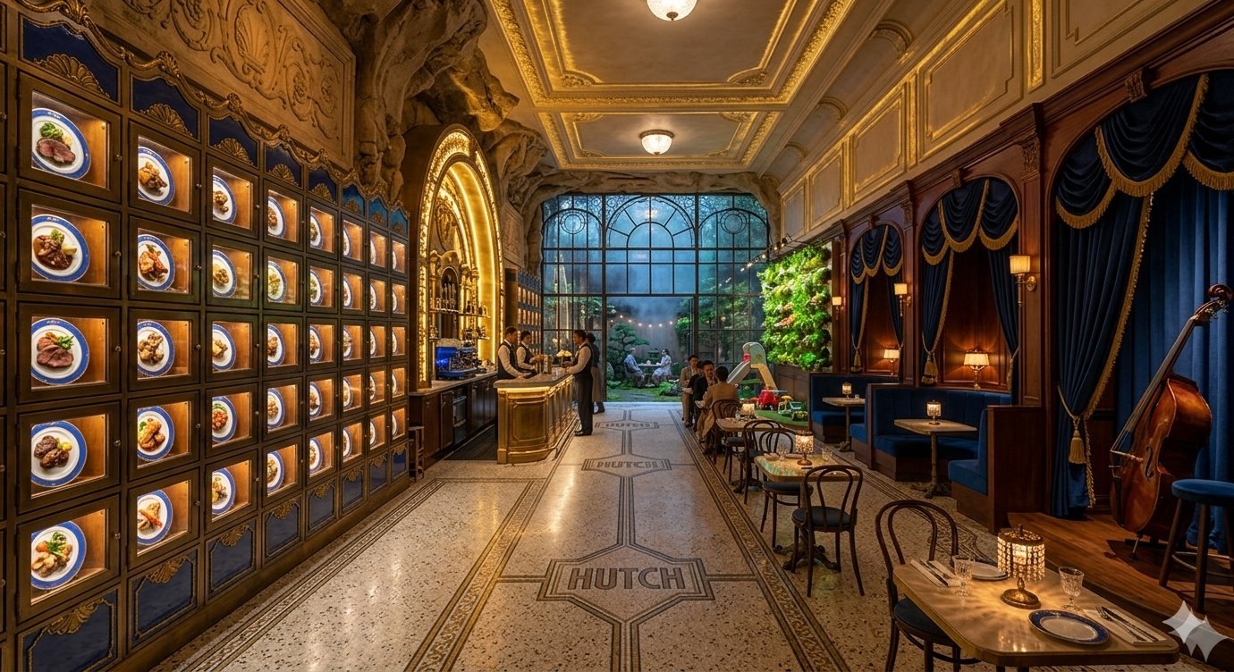 The future Hutch Automat interior